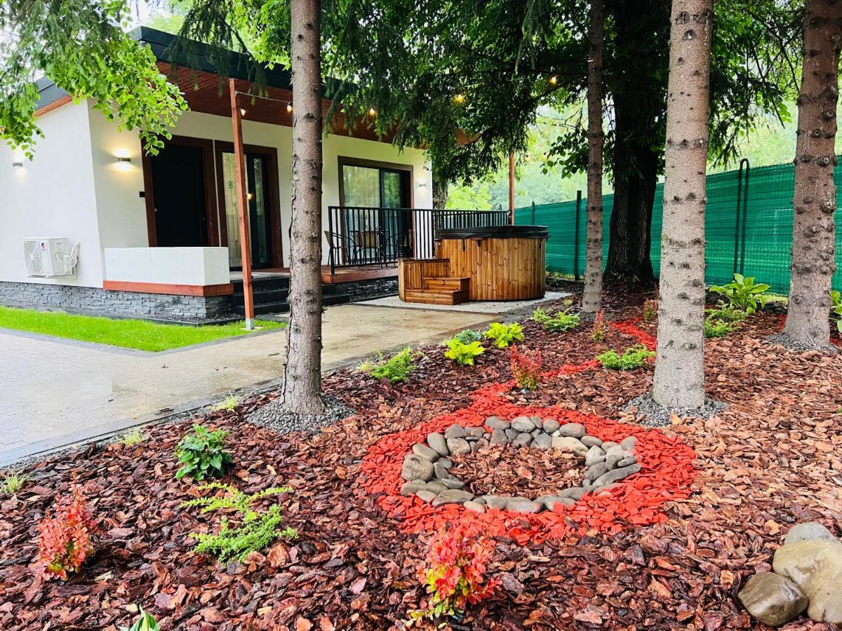 Wrzos Resort & Wellness **** Domki Caloroczne 文盖尔斯卡－古尔卡 外观 照片