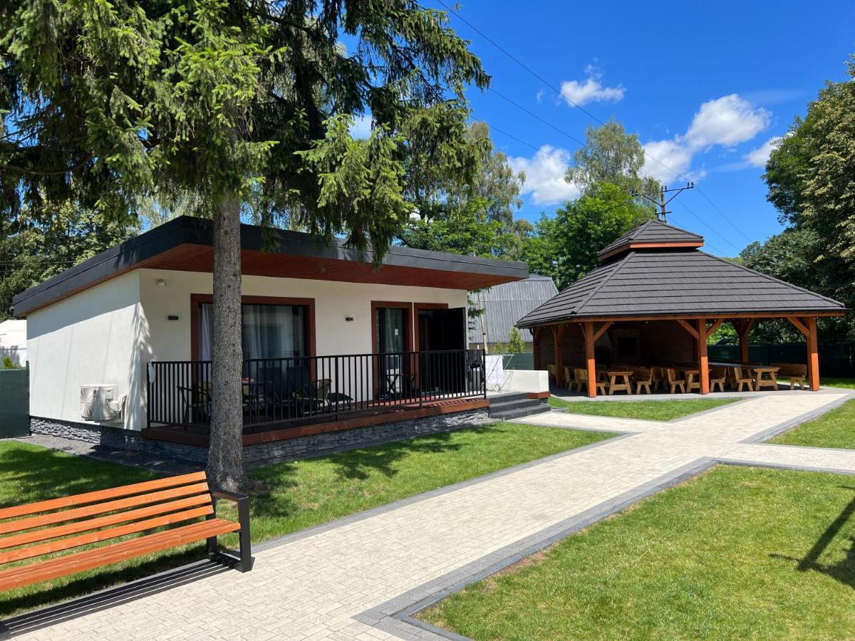 Wrzos Resort & Wellness **** Domki Caloroczne 文盖尔斯卡－古尔卡 外观 照片
