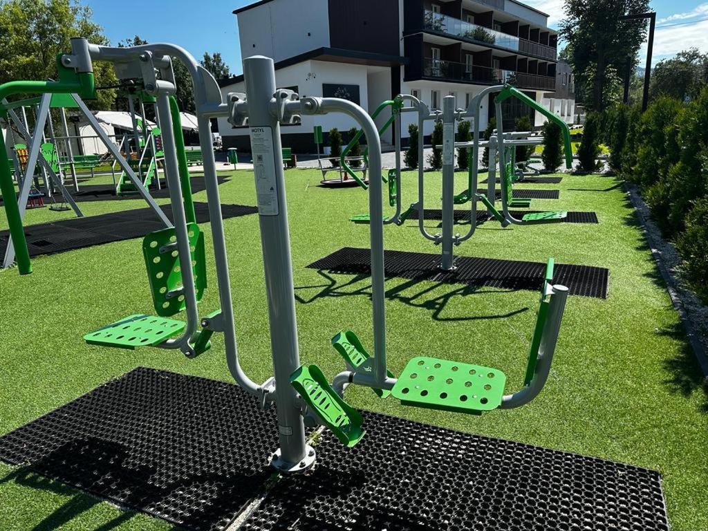 Wrzos Resort & Wellness **** Domki Caloroczne 文盖尔斯卡－古尔卡 外观 照片